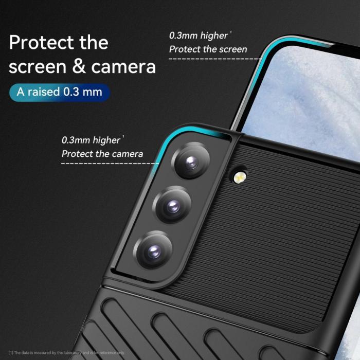Bild 4,  Samsung Galaxy S23 Plus Skal Twill Textur Svart - Teknikhallen.se