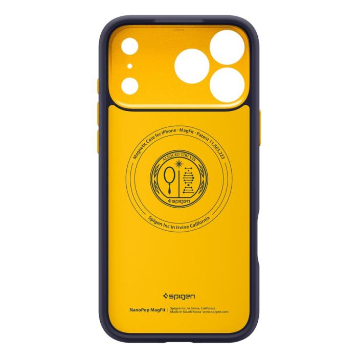 Bild 4, Spigen Spigen iPhone 18 Pro / 17 Pro Skal MagSafe Nano Pop Navy - Teknikhallen.se