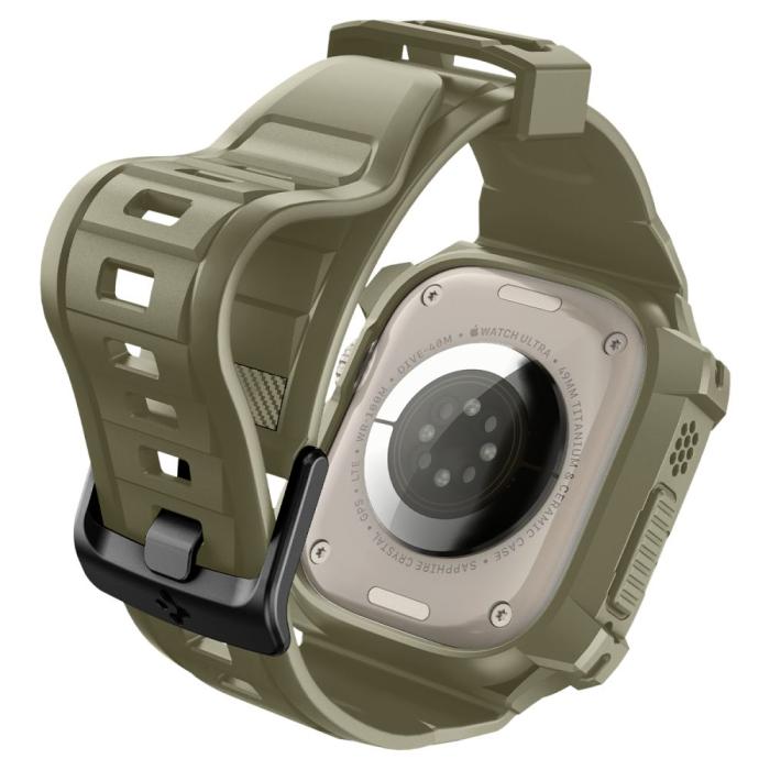 Bild 6, Spigen Spigen Apple Watch Ultra 49 mm Skal/Armband Rugged Armor 'Pro' - Teknikhallen.se
