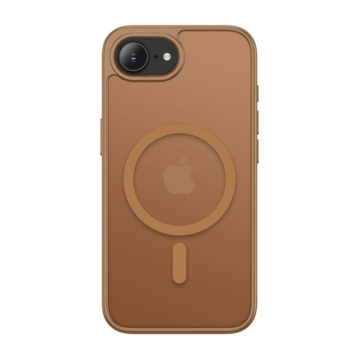 Bild 2, Tech-Protect Tech-Protect iPhone 17e / 16e Skal MagSafe BasicMag Matt Brun - Teknikhallen.se