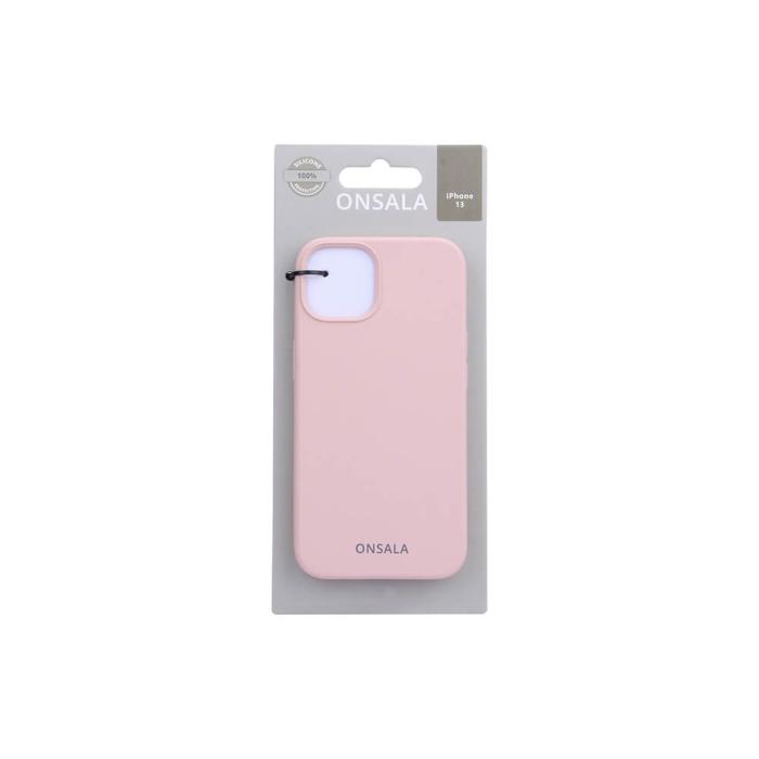Bild 2, Onsala ONSALA iPhone 13 Mobilskal Silikon Sand Pink - Teknikhallen.se