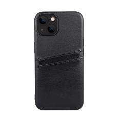 Buffalo Buffalo iPhone 14 / 13 Skal L&auml;der Med 2 Kortfack Svart - Teknikhallen.se