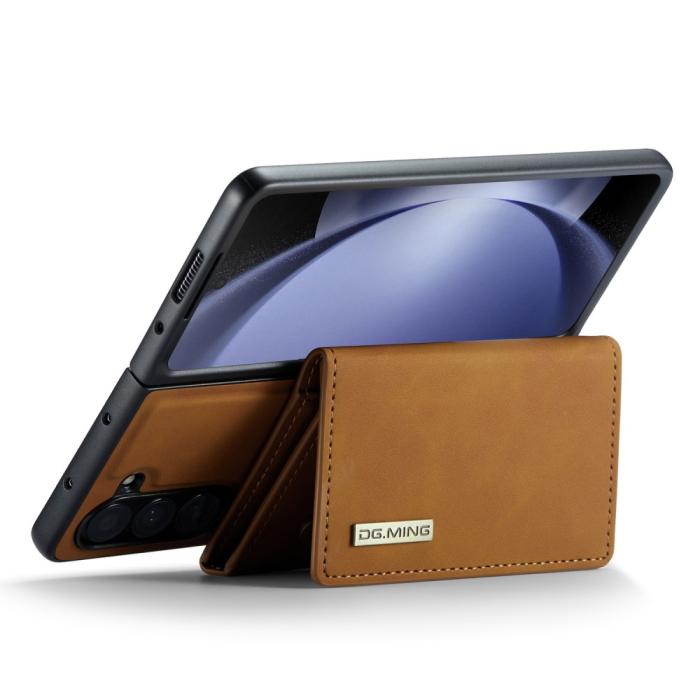 Bild 3, DG.MING DG.MING Galaxy Z Fold 5 Skal 2in1 Magnetisk Avtagbart Kortfack - Teknikhallen.se