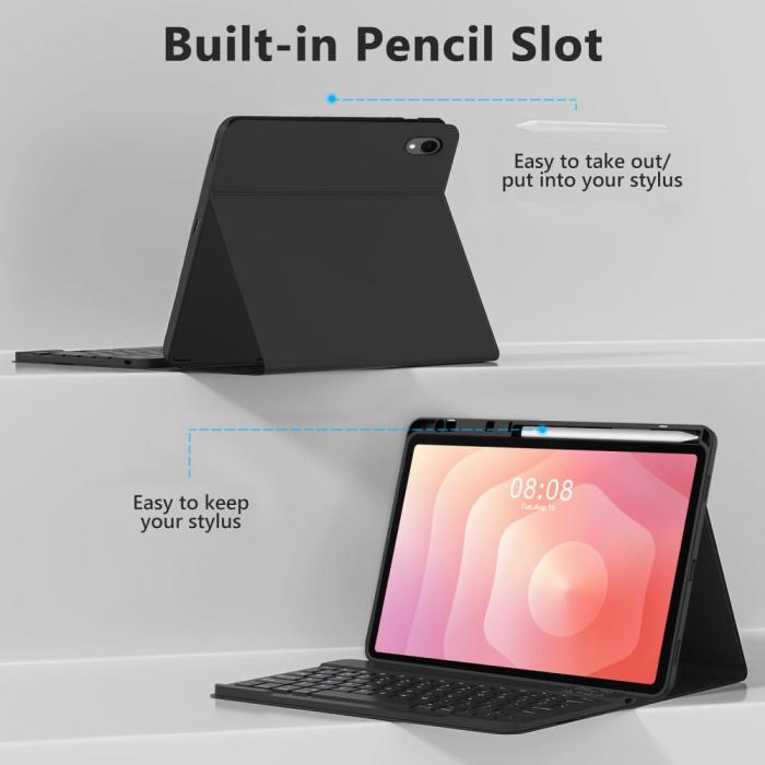 Bild 4, Tech-Protect Tech-Protect Samsung Galaxy Tab S11 Fodral SC Tangentbord Svart - Teknikhallen.se