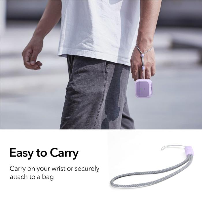 Bild 6, ESR ESR AirPods 4 Skal MagSafe Orbit HaloLock Lila - Teknikhallen.se