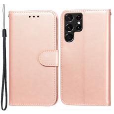  Samsung Galaxy S22 Ultra Fodral Solid Ros&eacute;guld - Teknikhallen.se