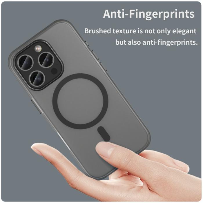 Bild 5,  iPhone 16 Pro Skal MagSafe Slim Matt Svart - Teknikhallen.se