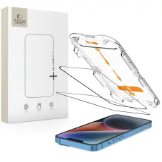 Tech-Protect T-P iPhone 17e/16e/14/13/13 Pro 2-PACK Sk&auml;rmskydd QuickSet+ - Teknikhallen.se