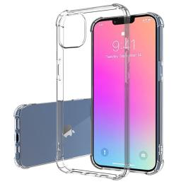  iPhone 15 Skal Shockproof TPU Transparent - Teknikhallen.se