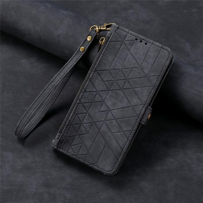 Bild 6,  iPhone 15 Plus Fodral Geometri Med Snodd Svart - Teknikhallen.se