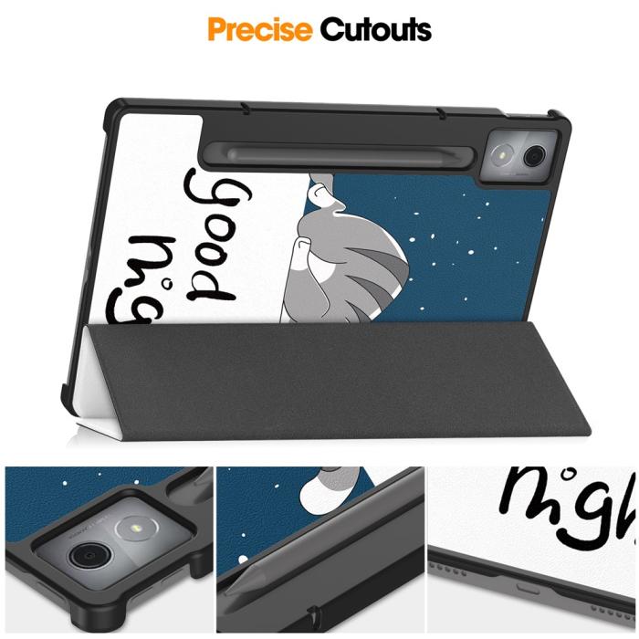 Bild 4,  Lenovo Idea Tab Pro Fodral Tri-Fold Katt - Teknikhallen.se