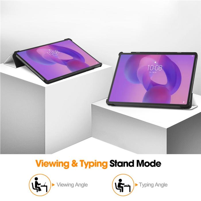 Bild 5,  Lenovo Idea Tab Pro Fodral Tri-Fold Katt - Teknikhallen.se