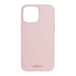 Onsala ONSALA iPhone 13 Pro Max Mobilskal Silikon Sand Pink - Teknikhallen.se