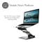 DESIRE2 DESIRE2 Laptop Stand Supreme Sit-Stand Aluminium - Teknikhallen.se