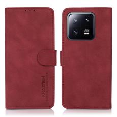KHAZNEH KHAZNEH Xiaomi 13 Pro 5G Fodral Retro L&auml;der R&ouml;d - Teknikhallen.se