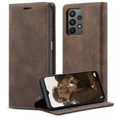 CASEME CASEME Samsung Galaxy A23 5G Fodral Flip L&auml;der Brun - Teknikhallen.se
