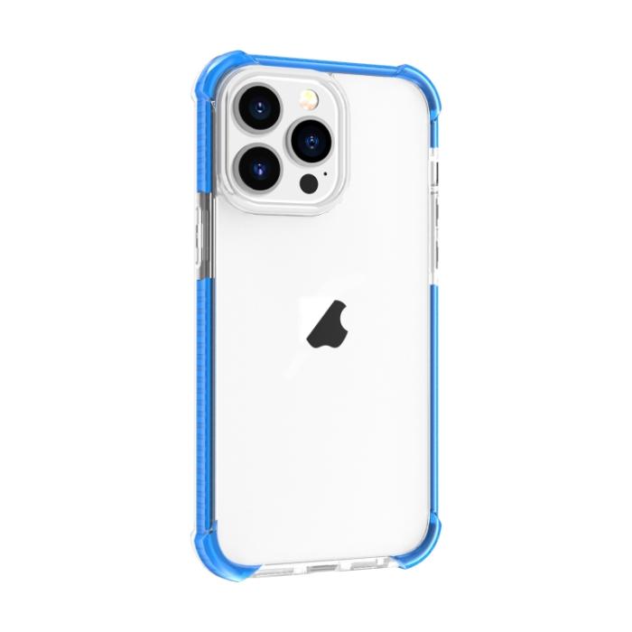 Bild 2,  iPhone 15 Pro Skal Shockproof Akryl/TPU Blå - Teknikhallen.se
