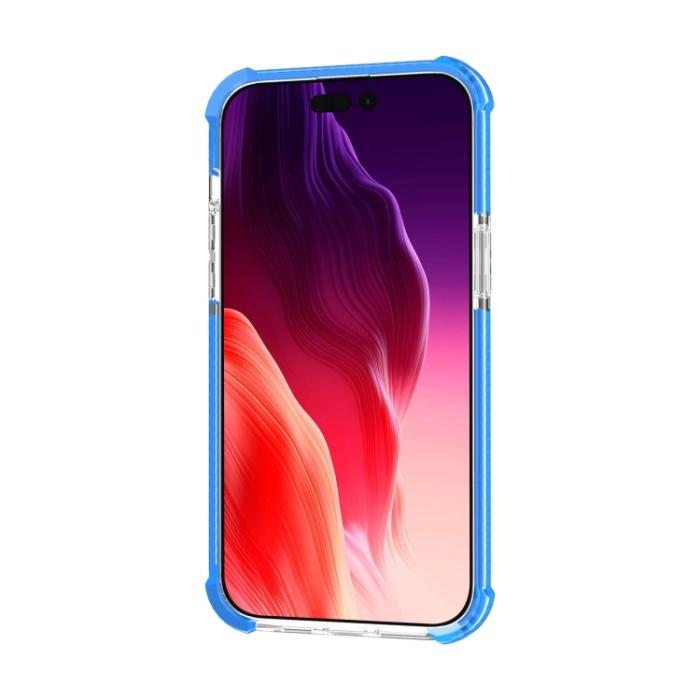 Bild 3,  iPhone 15 Pro Skal Shockproof Akryl/TPU Blå - Teknikhallen.se