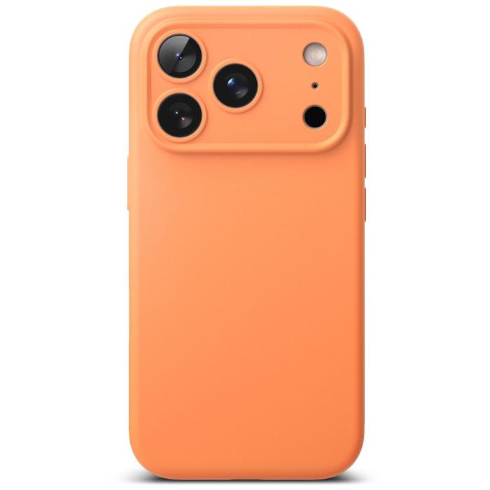 Bild 4, Ringke Ringke iPhone 17 Pro Skal MagSafe Silikon Tangerine - Teknikhallen.se