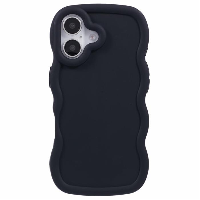 Bild 3,  iPhone 17 Mobilskal Wavy Svart - Teknikhallen.se