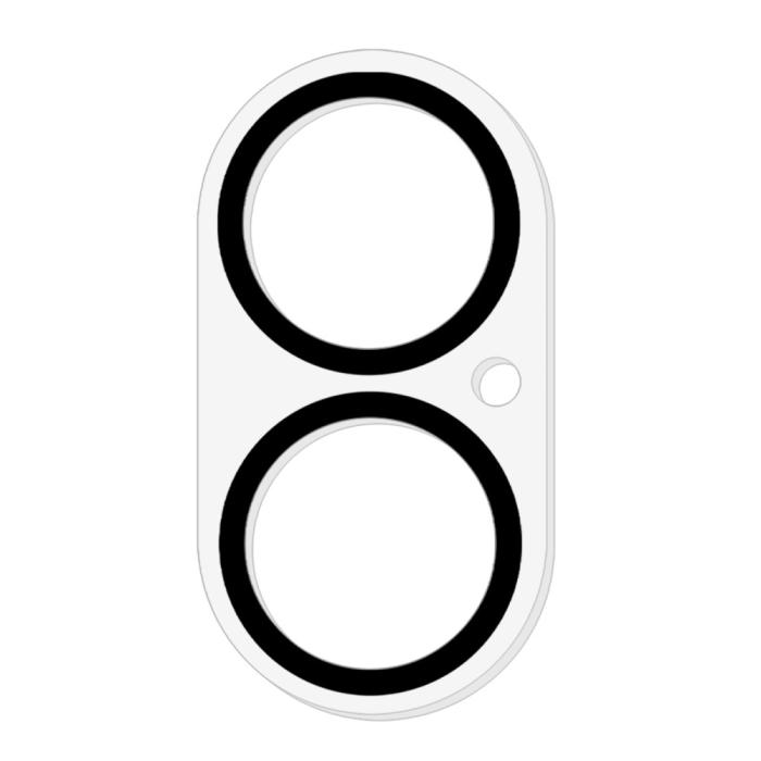 Bild 2,  iPhone 16 Plus/16 Linsskydd Härdat Glas Black Rings - Teknikhallen.se