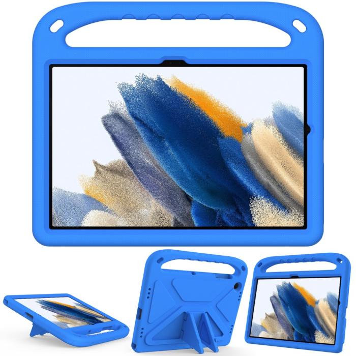Bild 2,  Samsung Galaxy Tab A9 Plus Skal EVA Kickstand Blå - Teknikhallen.se