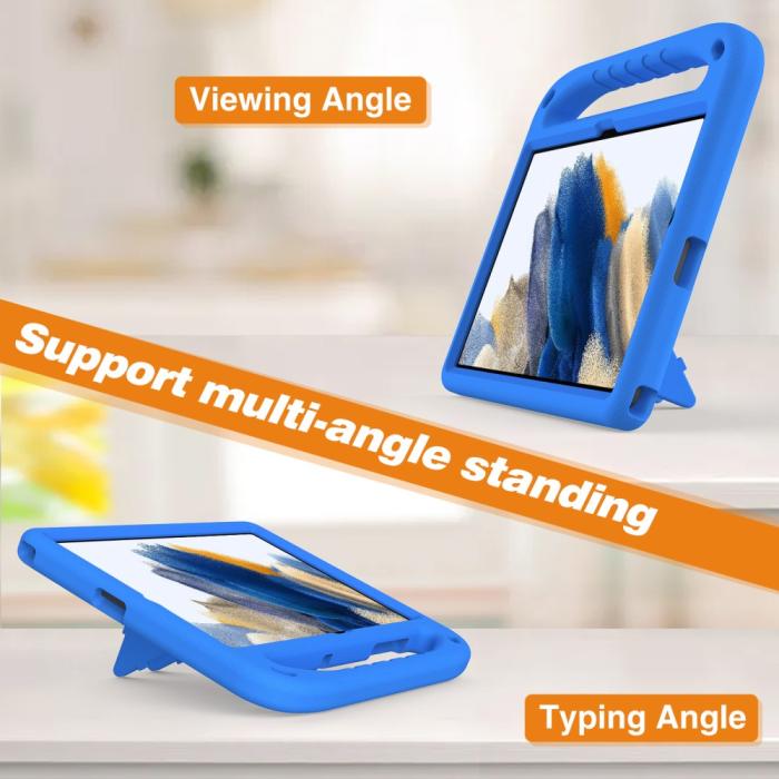 Bild 3,  Samsung Galaxy Tab A9 Plus Skal EVA Kickstand Blå - Teknikhallen.se