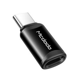 MCDODO Mcdodo Lightning Hona - USB-C Hane Adapter Svart - Teknikhallen.se