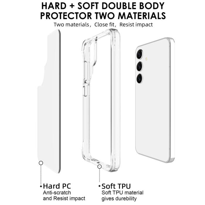 Bild 4,  Samsung Galaxy S25 Skal Transparent - Teknikhallen.se