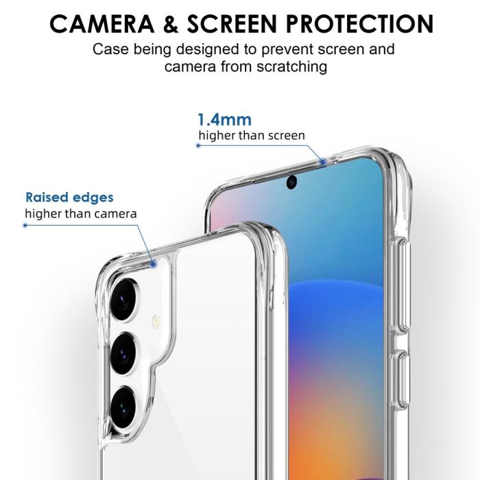 Bild 5,  Samsung Galaxy S25 Skal Transparent - Teknikhallen.se