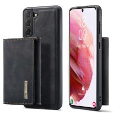 DG.MING DG.MING Galaxy S23 Skal Med Magnetisk Pl&aring;nbok Svart - Teknikhallen.se