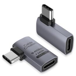 CableCreation CableCreation USB-C Hona - USB-C Hane Adapter Grå - Teknikhallen.se