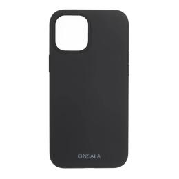 Onsala ONSALA iPhone 12 Pro Max Mobilskal Silikon Svart - Teknikhallen.se