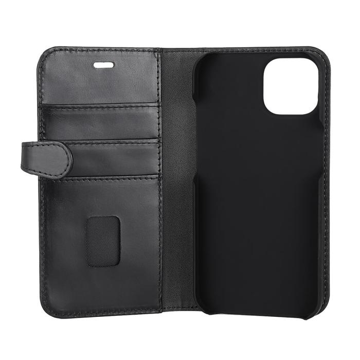 Bild 3, Buffalo Buffalo iPhone 14 Fodral 2in1 Magnet / Skal Svart - Teknikhallen.se