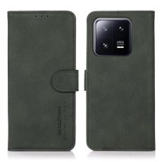 KHAZNEH KHAZNEH Xiaomi 13 Pro 5G Fodral Retro L&auml;der Gr&ouml;n - Teknikhallen.se