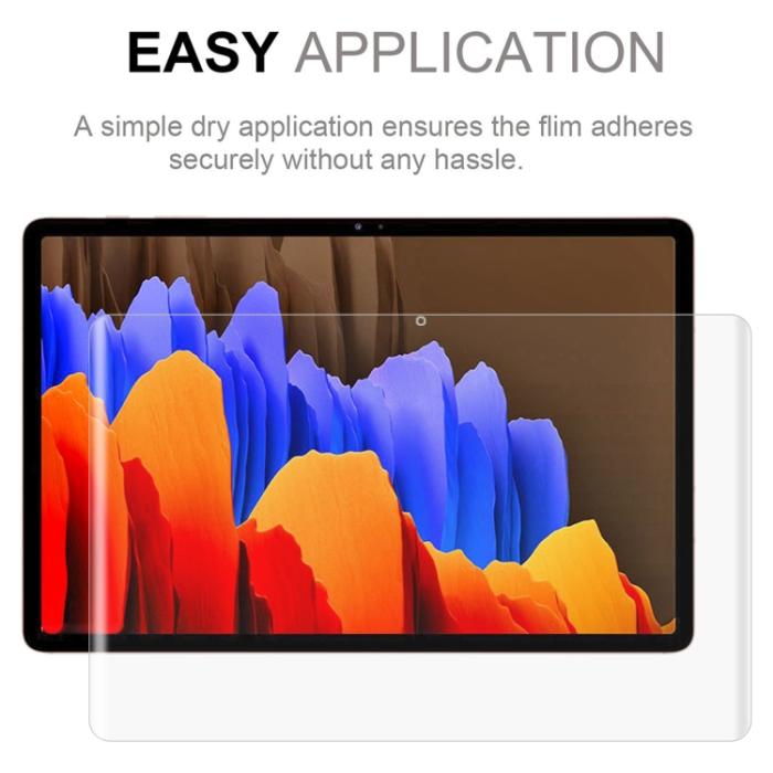 Bild 3,  Samsung Galaxy Tab S8 Ultra Skärmskydd PET Transparent - Teknikhallen.se