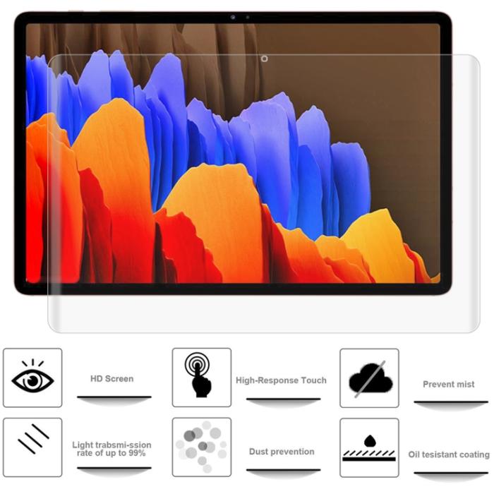 Bild 6,  Samsung Galaxy Tab S8 Ultra Skärmskydd PET Transparent - Teknikhallen.se