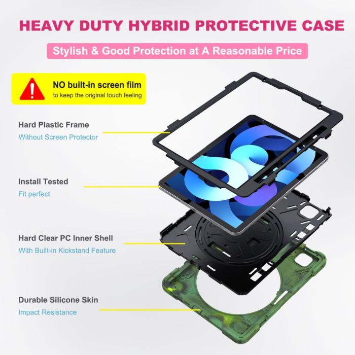 Bild 2,  iPad Air 2026-2020 / Pro 11 Skal 360 X-Shape Shockproof - Teknikhallen.se