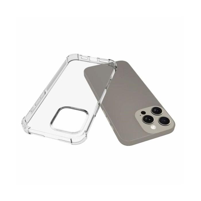 Bild 2,  iPhone 16 Pro Shockproof Transparent TPU Skal - Teknikhallen.se