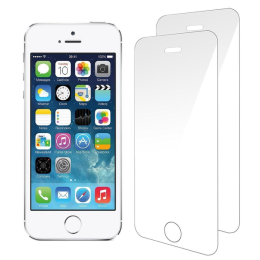  2-Pack härdat glas för iPhone 5/5S & SE - Teknikhallen.se