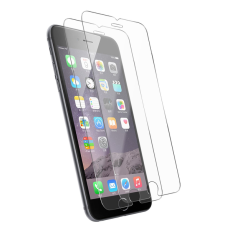  2-Pack h&auml;rdat glas f&ouml;r iPhone 6/6S PLUS - Teknikhallen.se