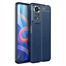  Xiaomi Redmi Note 11 4G Skal Litchi Textur Bl&aring; - Teknikhallen.se