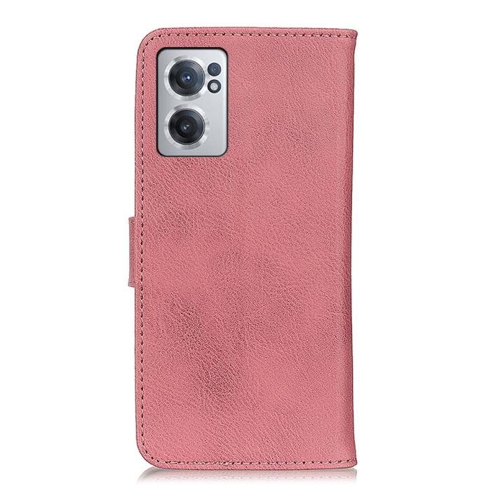 Bild 3, KHAZNEH KHAZNEH OnePlus Nord CE 2 5G Fodral Läder Rosa - Teknikhallen.se