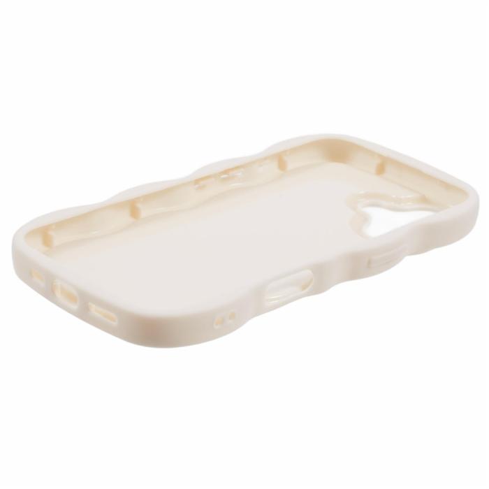 Bild 4,  iPhone 17 Mobilskal Wavy Off White - Teknikhallen.se