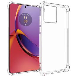  Motorola Moto G84 5G Skal Shockproof TPU Transparent - Teknikhallen.se