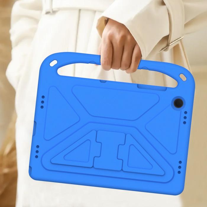 Bild 6,  Samsung Galaxy Tab A9 Plus Skal EVA Kickstand Blå - Teknikhallen.se