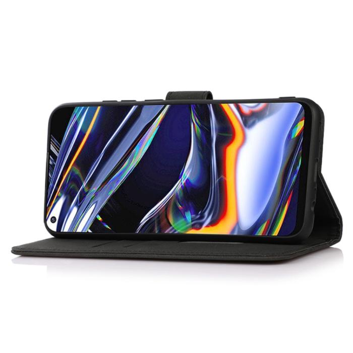 Bild 2, KHAZNEH KHAZNEH Galaxy A35 5G Fodral Matt Läder Svart - Teknikhallen.se