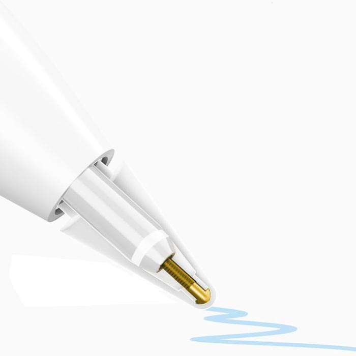 Bild 3, Tech-Protect Tech-Protect Apple Pencil 1 / 2 4-PACK Utbytesspets Vit - Teknikhallen.se