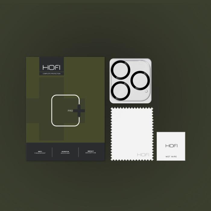 Bild 2, HOFI HOFI iPhone 16 Pro / 16 Pro Max Linsskydd Pro+ Transparent - Teknikhallen.se
