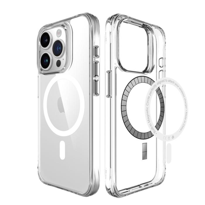 Bild 3,  iPhone 16 Pro Skal MagSafe Transparent - Teknikhallen.se